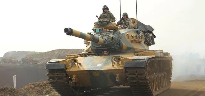 Türk tankları Afrin’e ilerliyor