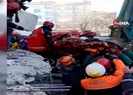 Azize Çelikin eşi ve oğlu enkazdan böyle kurtarıldı