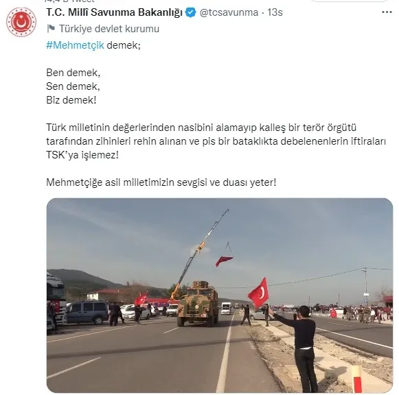 TSK’ya kimyasal silah iftirası atanlara MSB’den güçlü yanıt: Pis bir bataklıkta debelenenlerin iftiraları TSK’ya işlemez