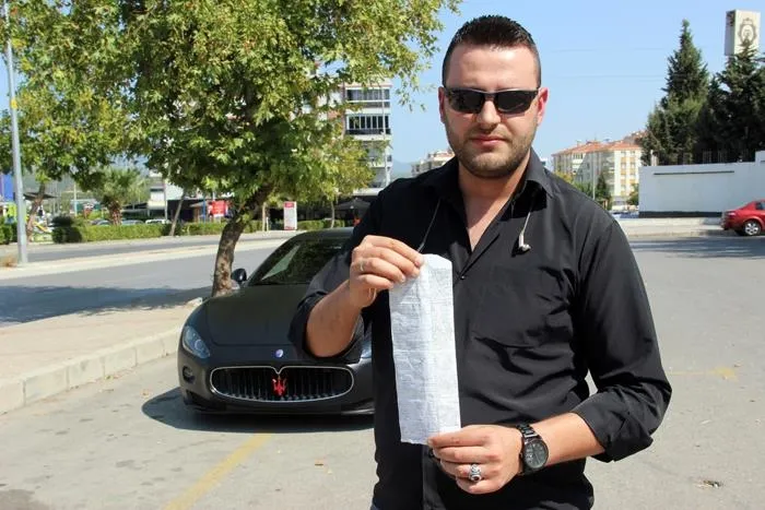 Maserati'si olan adama şok egzoz cezası! - 2