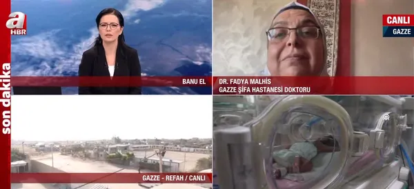 Gazze Şifa Hastanesi Doktoru Fadya Mahlis A Haber'de anlattı: Gazze’de salgın hastalıklar başladı - 4
