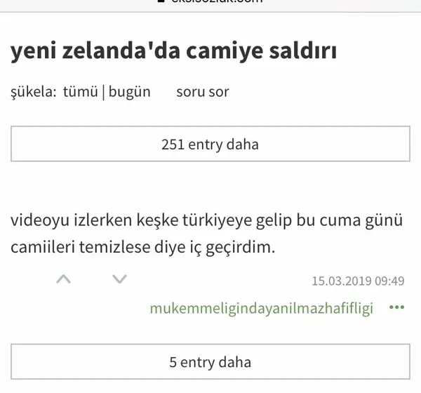 Yeni Zelanda’daki terör saldırısı sonrası Müslümanlara çirkin mesaj!