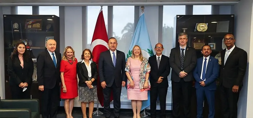 Son dakika: Dışişleri Bakanı Mevlüt Çavuşoğlu’dan Panama’da önemli temaslar: Latin Amerika ve Karayipler Parlamentosu Başkanı ile görüştü