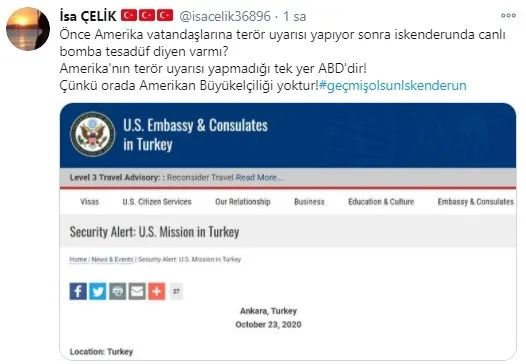 Yargıtay Üyesi İsa Çelik: İskenderun’da canlı bomba tesadüf diyen var mı?