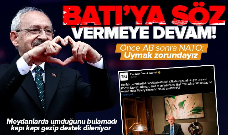 Batıya söz vermeye devam ediyor