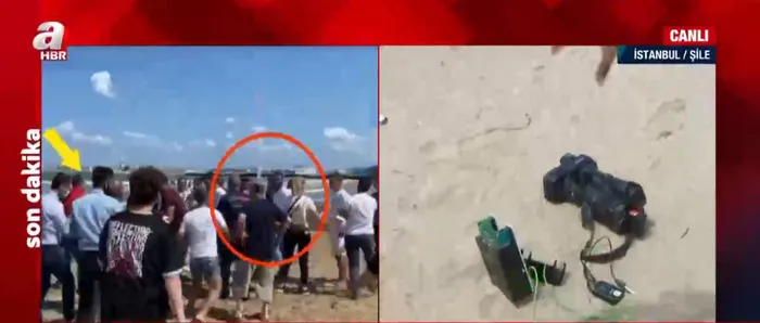 Son dakika: Şile’de A Haber ekibine saldırı! İBB’ye bağlı cankurtaranlar A Haber ekibini darp etti