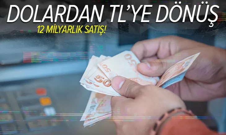 Dolardan TL’ye dev dönüş