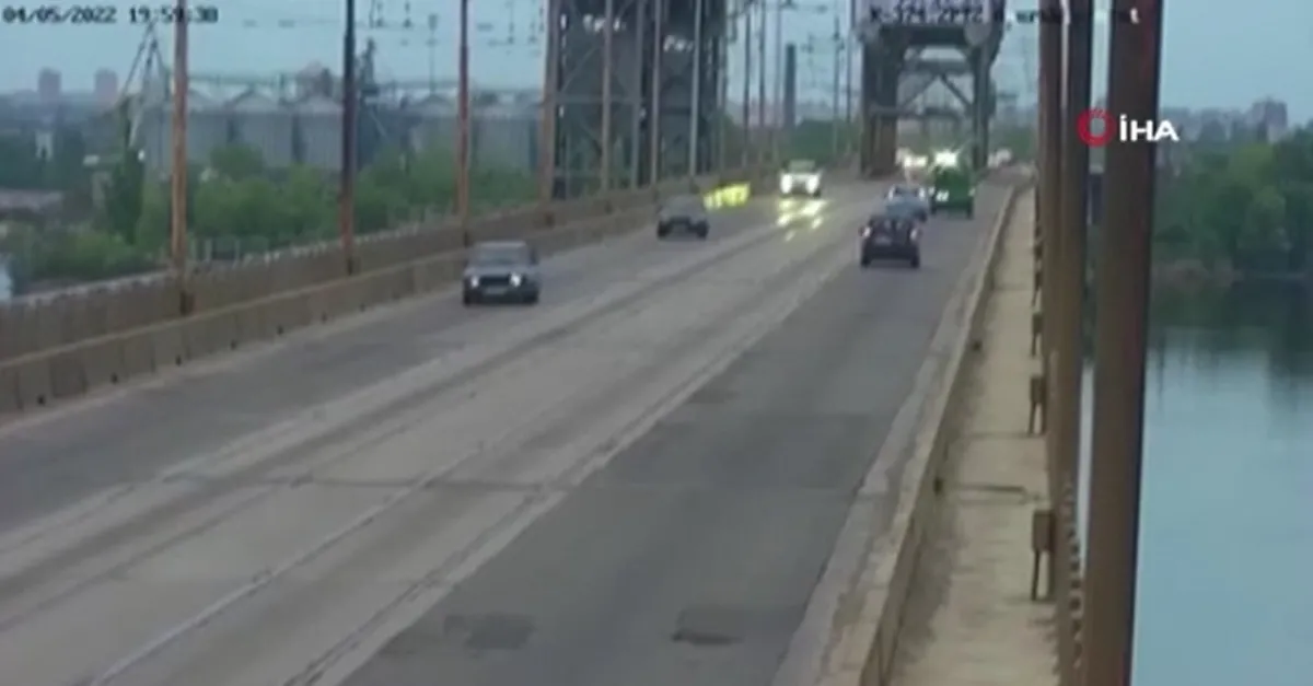 Rusya, Dinyeper Nehri üzerindeki köprüyü böyle vurdu