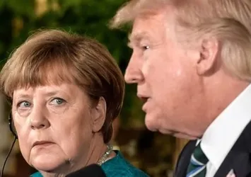 Angela Merkel, Donald Trump'a 'yol gösterdi'