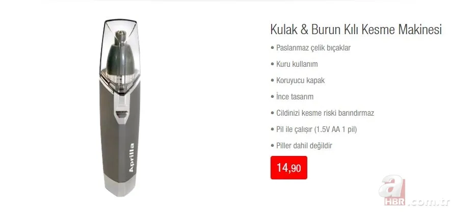 BİM aktüel 16 Ağustos kataloğu! – BİM’de bu hafta kettle, ütü ve televizyon fırsatı! İşte, BİM aktüel ürünler kataloğu! 13