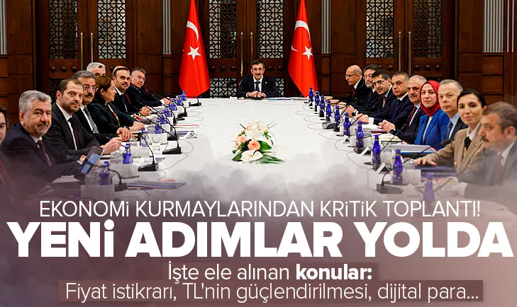 Ekonomi kurmaylarından kritik toplantı