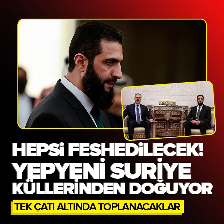 Suriye’de yeni yönetim şekilleniyor!