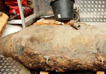 Almanya'da 2. Dünya Savaşı'ndan kalma bomba bulundu