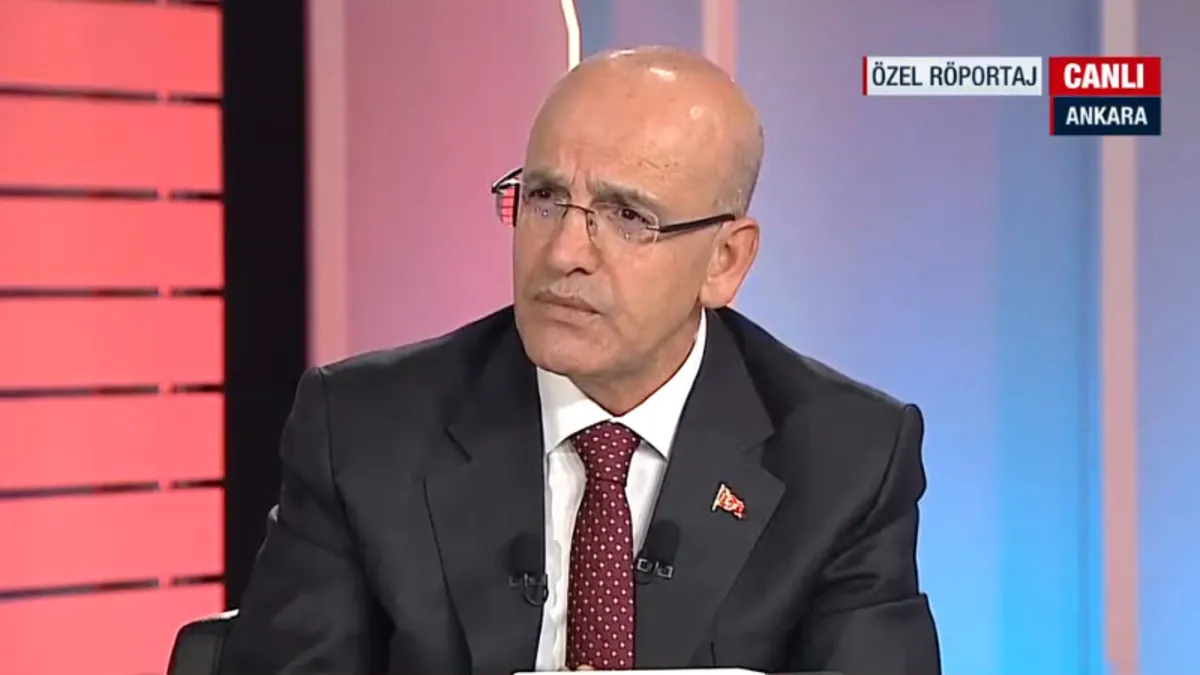Hazine ve Maliye Bakanı Mehmet Şimşek A Haber'de tarih verdi: Enflasyon sert düşecek! 2025'te rahatlamayı göreceğiz