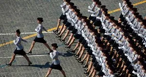 Rusya’dan dev gösteri! Herkes hayran kaldı...