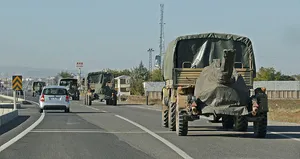 Suriye sınırına askeri sevkiyat