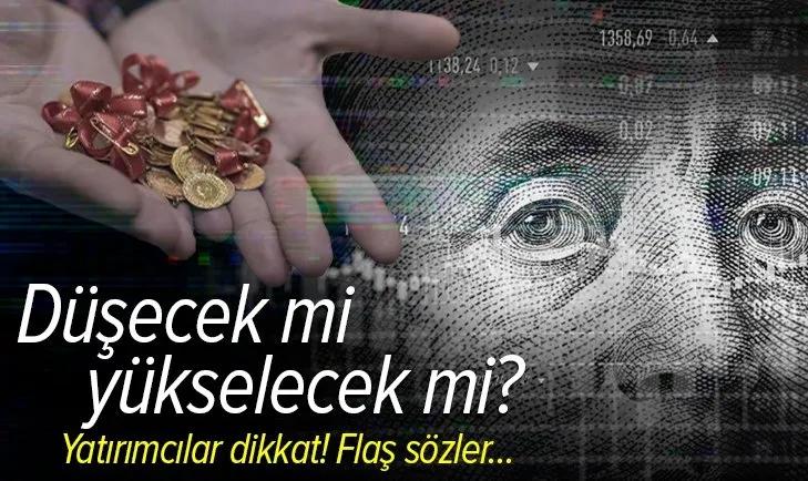 Altın fiyatları düşecek mi yükselecek mi? Yatırımcılar dikkat! Gram altın 500 lira altına düşebilir
