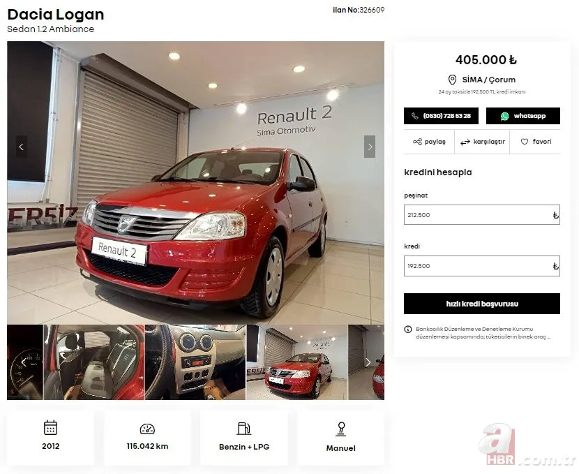 Renault ekim ayı yenilenmiş 2. El araç modelleri ve fiyatlarını açıkladı! 230 bin TL’den başlayan fiyatlarla Fiat, Renault, Peugeot, Volkswagen, Hyundai... 16