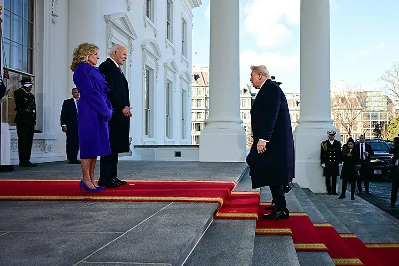 TRUMP BEYAZ SARAY’DA