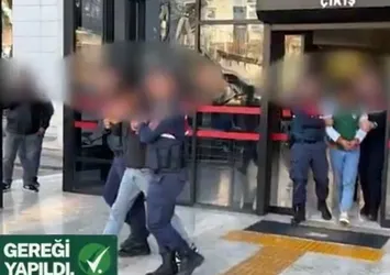 Trafik terörüne geçit yok! Polislerin üzerine motor süren şahıslar tutuklandı