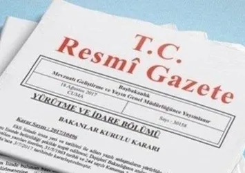 Atama kararları Resmi Gazete'de yayımlandı