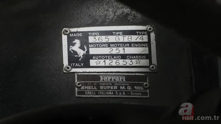 Ferrari 365 GTB / 4 Daytona garajdan çıktı! Gözlerine inanamadılar... 23