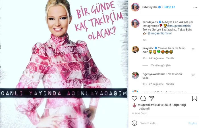Müge Anlı artık Instagram’da! Canlı yayında duyurdu