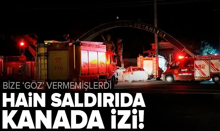 Diyarbakır’daki hain saldırıda Kanada izi! PKK’nın dronları Kanada’dan mı?