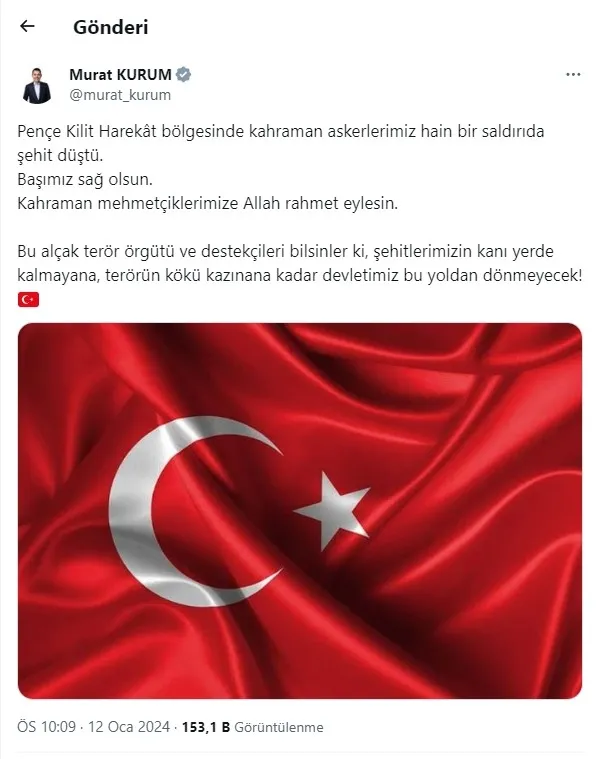Pençe-Kilit harekatı bölgesinden acı haber! 9 asker şehit oldu! Kalleş saldırının perde arkası A Haber’de