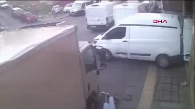 Sarıyer’de dehşet anları kamerada!