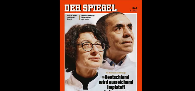 Dünya bunu konuşuyor! Özlem Türeci ve Uğur Şahin Der Spiegel'in kapağında