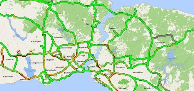 Son dakika: İstanbul trafiğinde Ramazan etkisi
