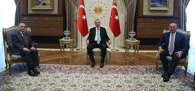Başkan Erdoğan Irak Dışişleri Bakanı ve Savunma Bakanını kabul etti