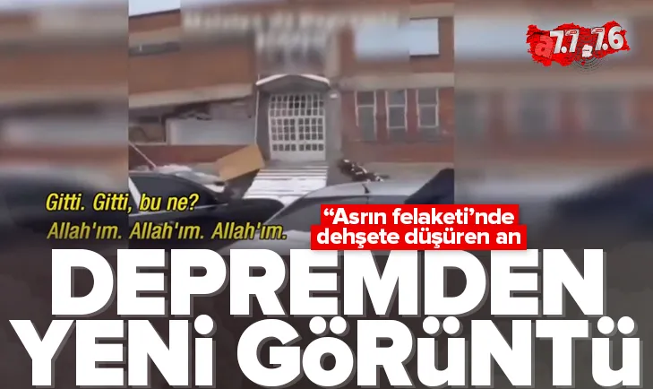 Malatya’da 7.6’lık ikinci deprem anı