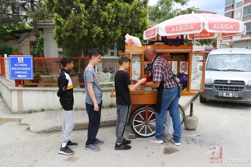 Önce haşlanıyor sonra kızartılıyor! Edirne’nin sokak lezzetine doyum olmuyor 8