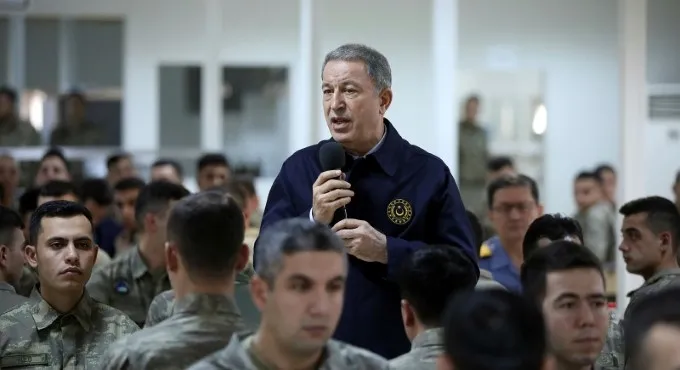 Bakan Akar ve TSK Komuta kademesinden sürpriz ziyaret - 2