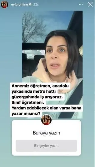 Eylül Öztürk’ten alkışlık hareket! Evini depremzede aileye açtı