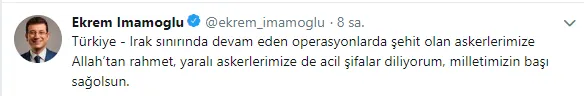 Demirtaş’a övgüler dizen Ekrem İmamoğlu’na büyük tepki
