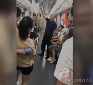 Metroda iğrenç olay! Sosyal medya bu olayı konuşuyor