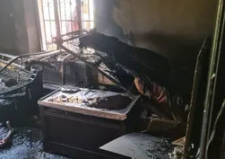 Ahlat'ta ev yangını! 63 yaşındaki kadın ağır yaralandı