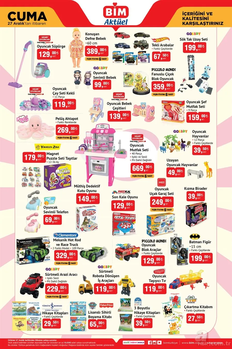 BİM aktüel kataloğu 24-27 Aralık: Dubai çikolatası ve kuruyemiş festivali başladı! 5