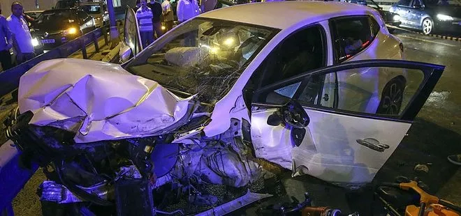 İstanbul Küçükçekmece’de trafik kazası