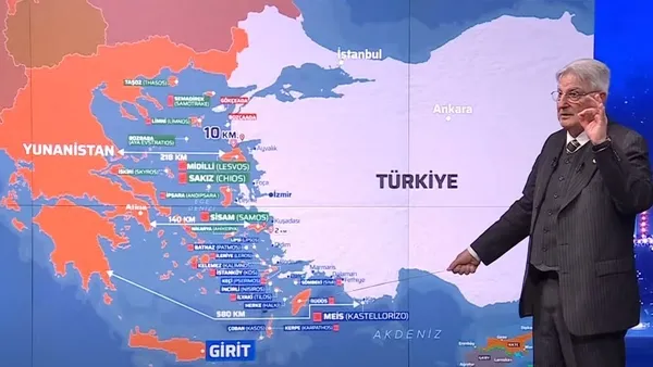 Yunanistan’ın 12 mil oyunu! Emekli Korgeneral Erdoğan Karakuş olası savaş senaryosunu A Haber’de anlattı: Suriye operasyonu ve Rusya detayı