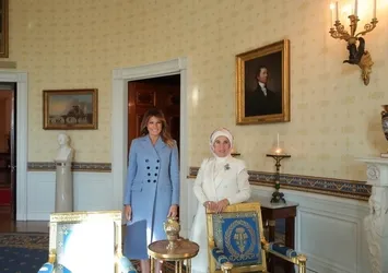 Emine Erdoğan'dan Melania Trump'a teşekkür