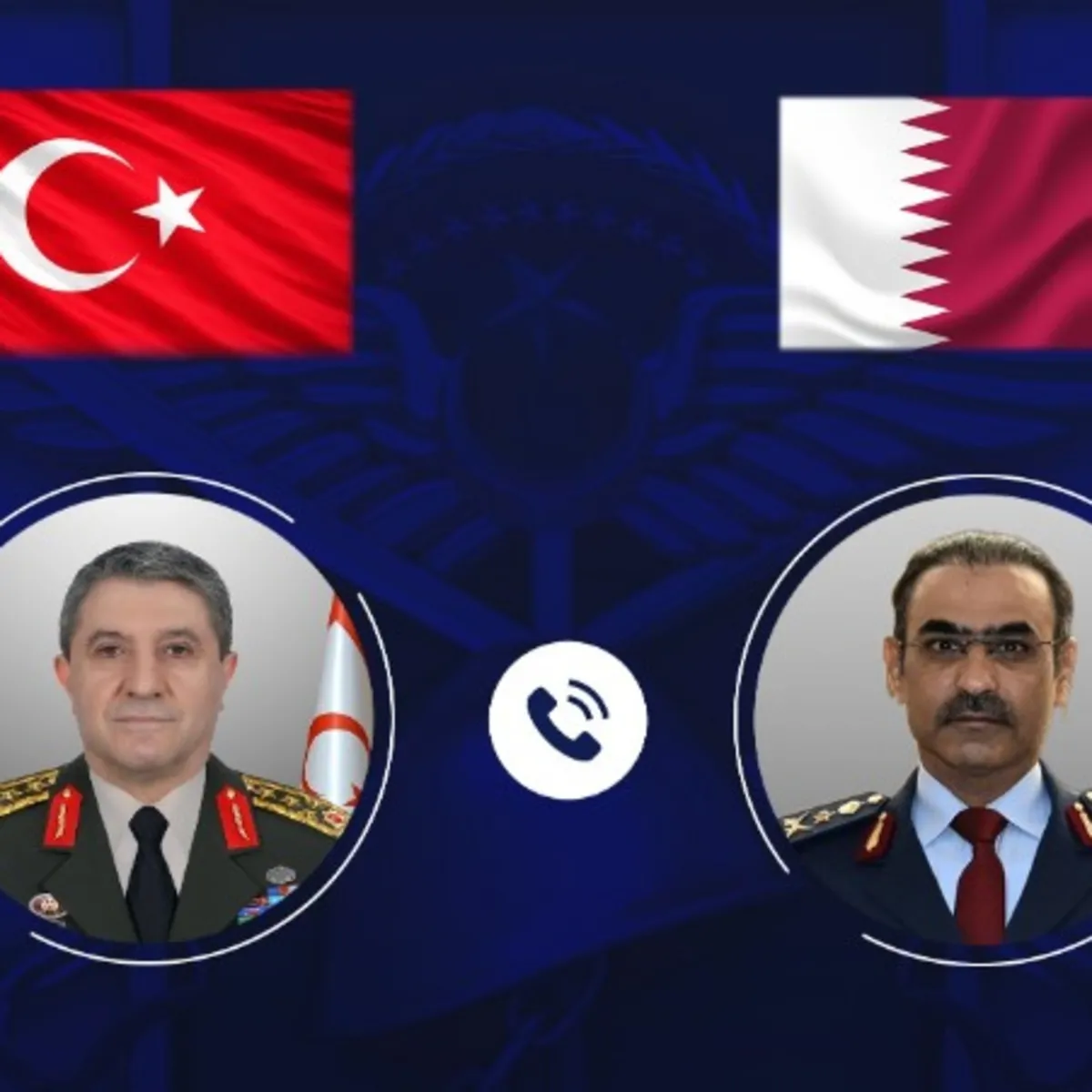 Genelkurmay Başkanı Bayraktaroğlu Katarlı mevkidaşı ile telefonda görüştü