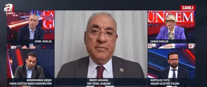 DEM Partili Sakık neden hakaret etti? DSP Genel Başkanı Önder Aksakal A Haber’e konuştu: Kuyruk acısı var
