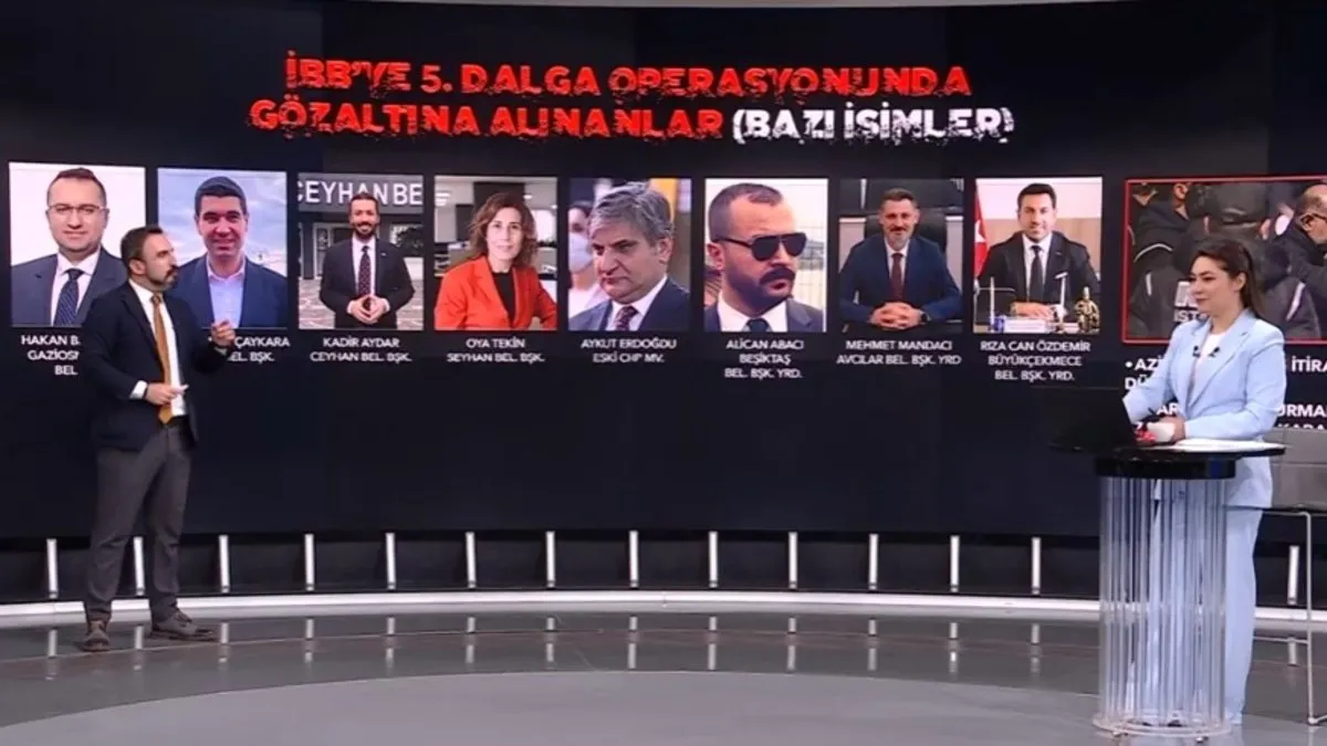 İBB'ye 5. dalga yolsuzluk operasyonu! A Haber'de çarpıcı yorum: Özel İmamoğlu'nun avcuna düşmüş