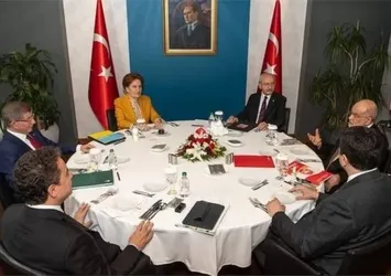 6'lı masayı çökerten itiraf! 6 genel başkan ayrı ayrı şeyler söylüyor