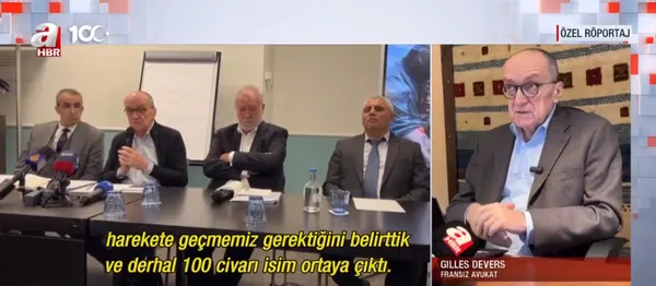 Fransız Avukat Gilles Devers A Haber'e konuştu: Netanyahu için yakalama kararı istiyoruz - 6