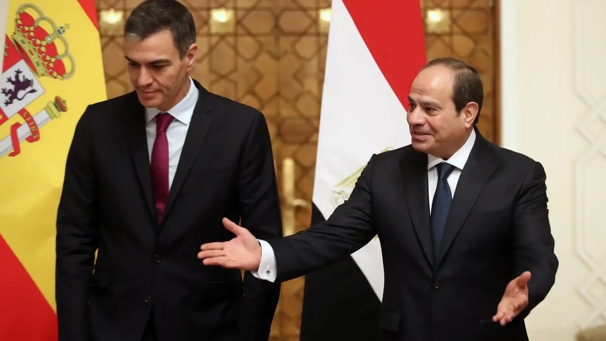Mısır Cumhurbaşkanı Sisi İspanya Başbakanı Sanchez ile Gazze’yi görüştü